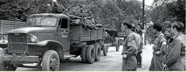 US Russian handover 1945