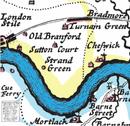 Chiswick old map