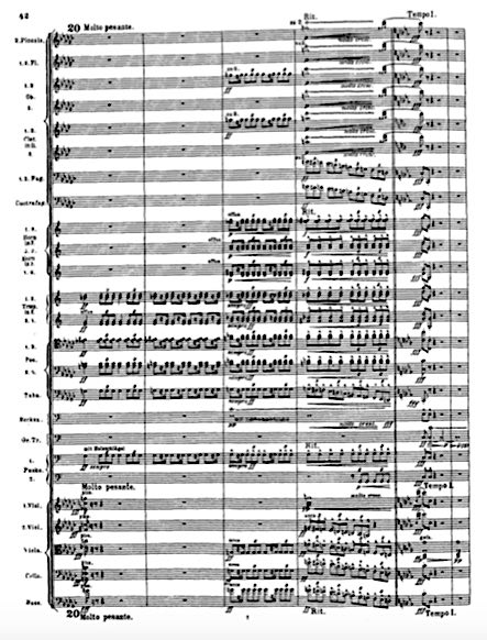 Mahler 2 crescendo