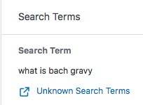 Bach gravy