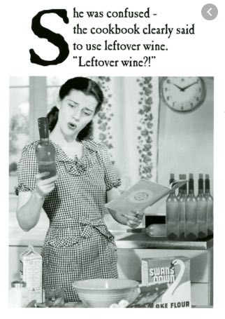 leftover wine