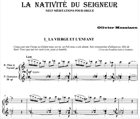 Nativité score