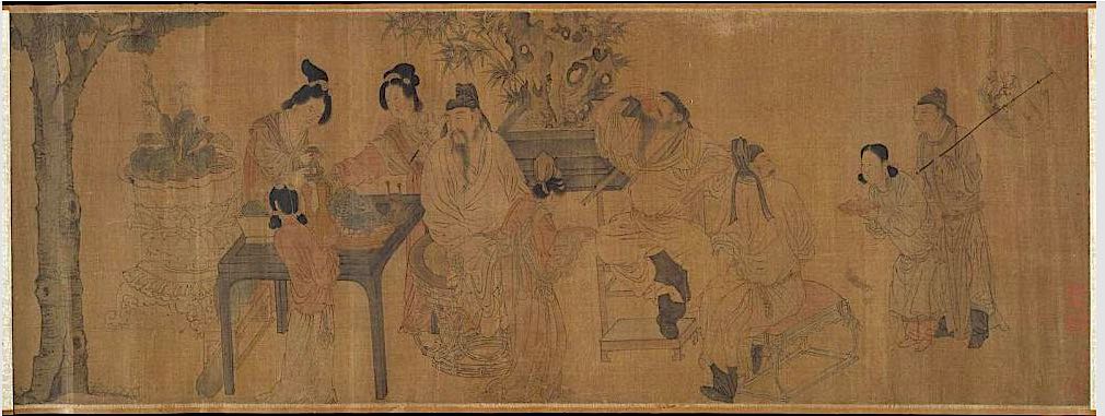 Li Bai drinking