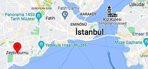Zeytinburnu map