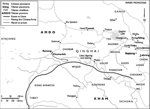 Amdo map